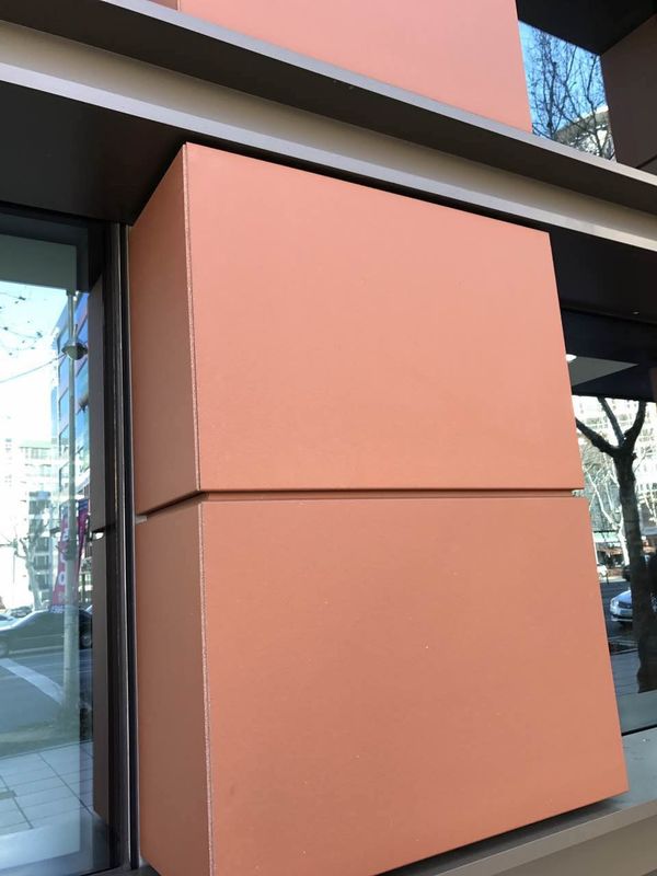 Durable Exterior Wall Cladding Decorative Terracotta Facade Wall Panels Pavers