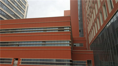 चीन उच्च शक्ति के साथ आधुनिक टेराकोटा वेंटिलेटेड बाहरी बिल्डिंग फेकाडे सामग्री फैक्टरी
